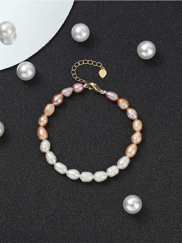 Natural Pearl Decor Bracelet